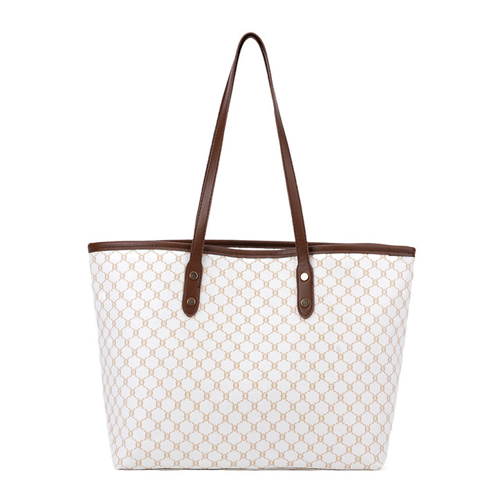 Elegante geometrische Druck-Umhängetasche