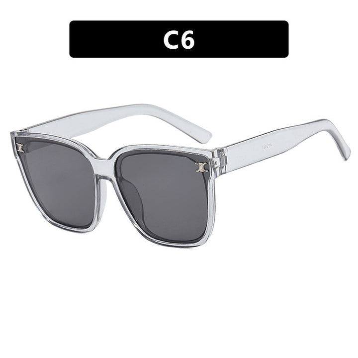 Damen modische quadratische Sonnenbrille mit hochwertigen, farbwechselnden Gläsern Karnz