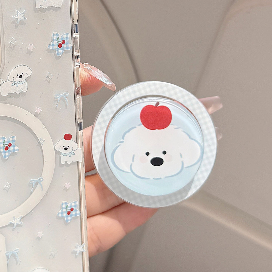 Verspielter Kühlschrankmagnet mit Hundedesign Karnz
