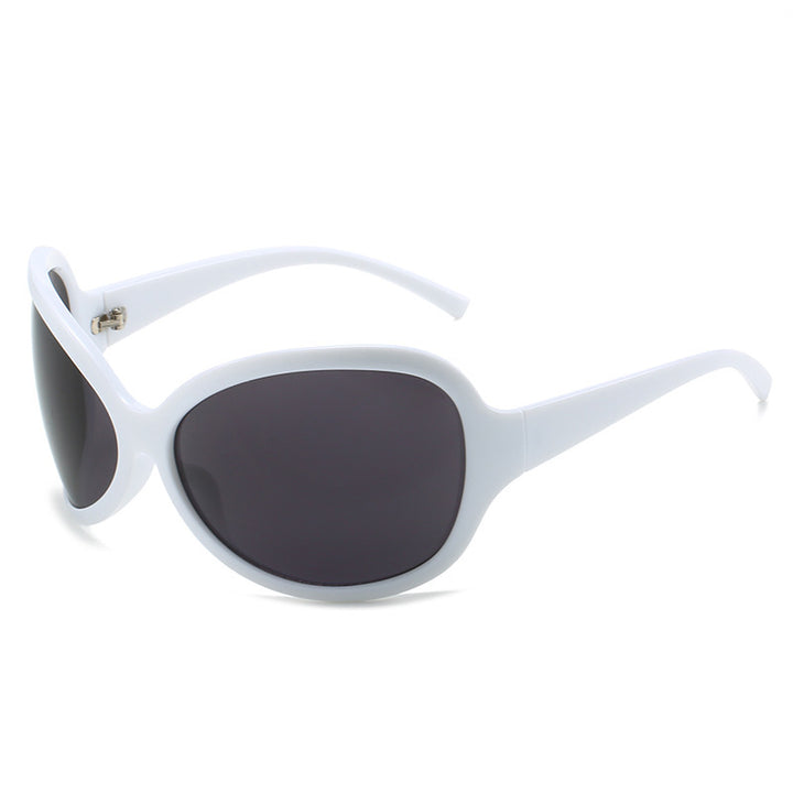 Stylische Übergroße Schild Sonnenbrille Karnz 1787812453