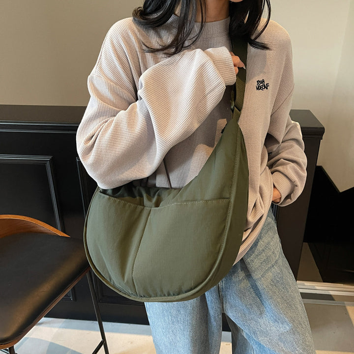 Weiche Stoff Hobo Tasche Karnz