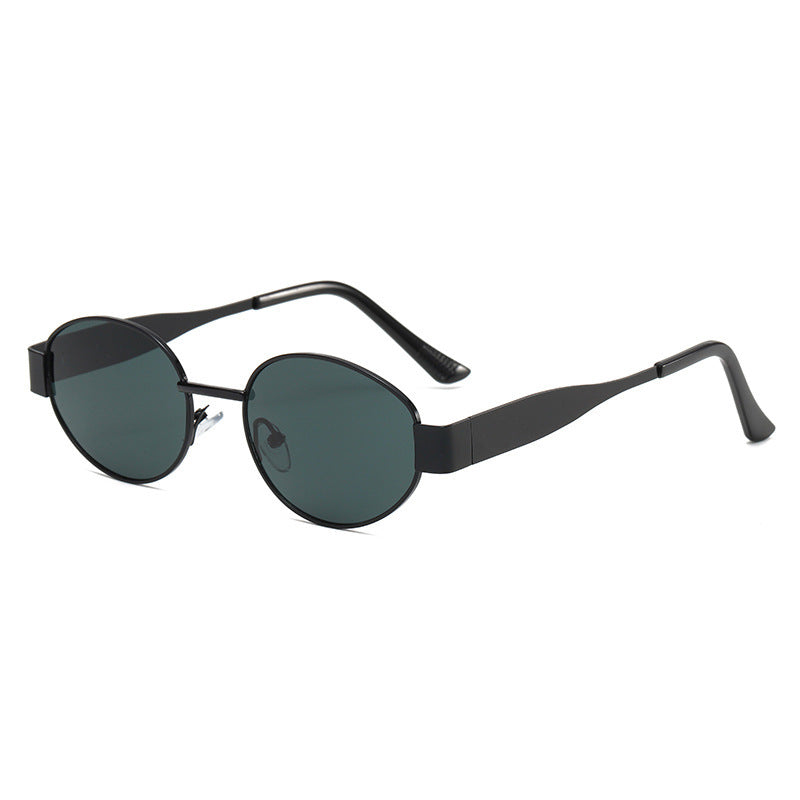 Retro-Runde-Rahmen-Sonnenbrille Karnz