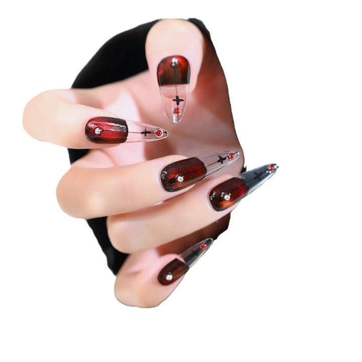 Künstlerische Stiletto-Nagelerweiterungen