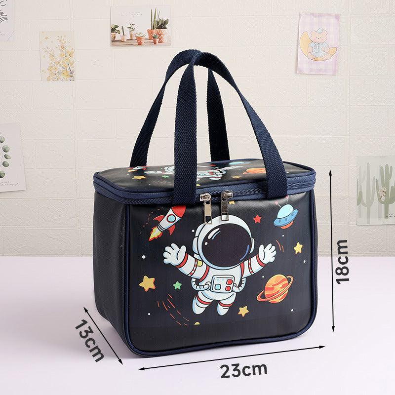 Isolierter Cartoon Lunch Tote Karnz