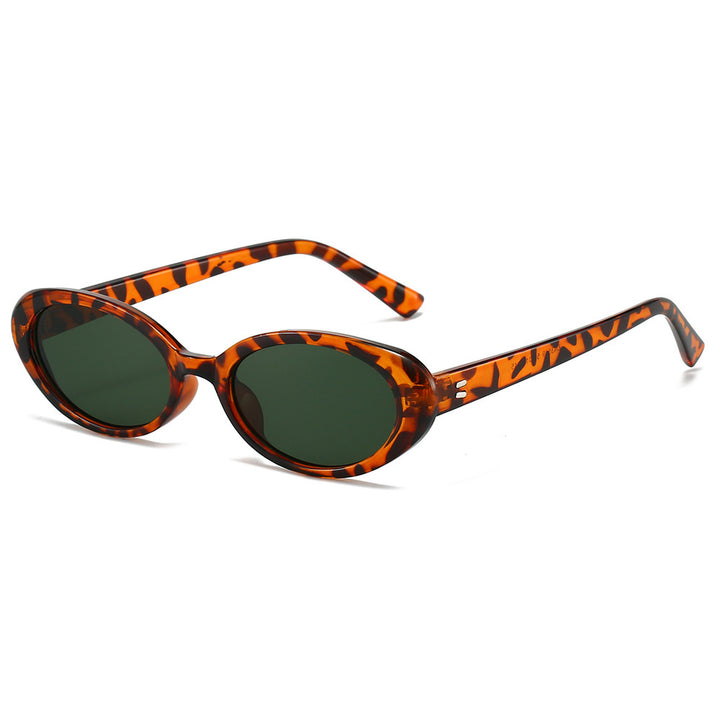 Klassische ovale Rahmen-Sonnenbrille Karnz