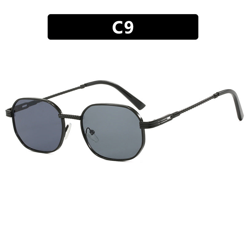 Damen quadratische Sonnenbrille mit Gradienteneffekt Karnz