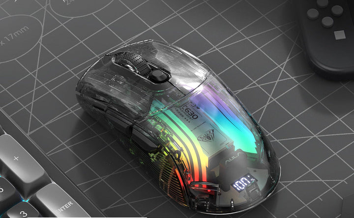 Drahtlose RGB Gaming Maus Karnz