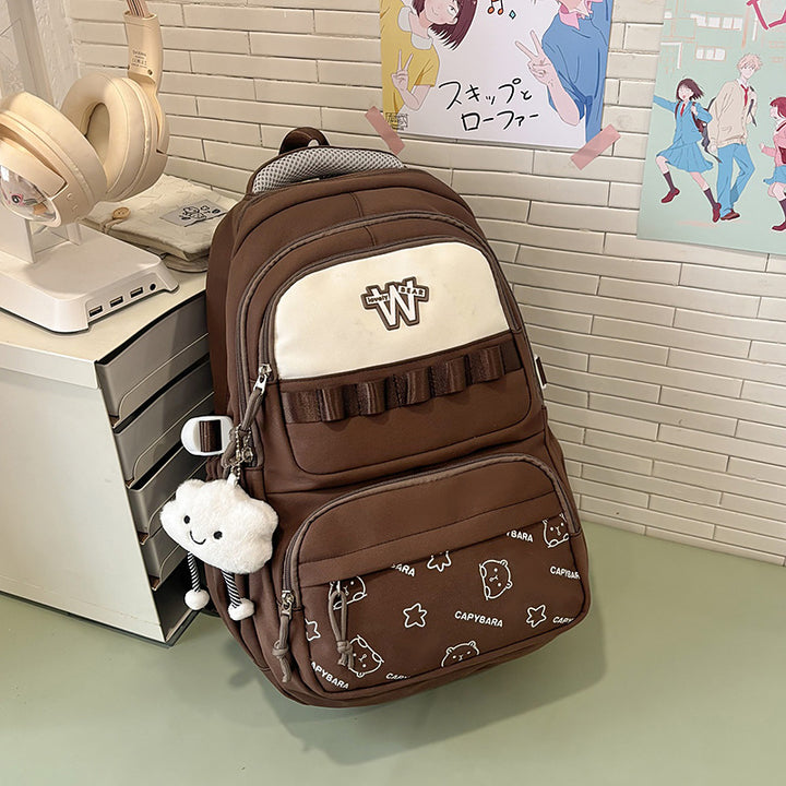 Charmanter Cartoon-Muster-Rucksack