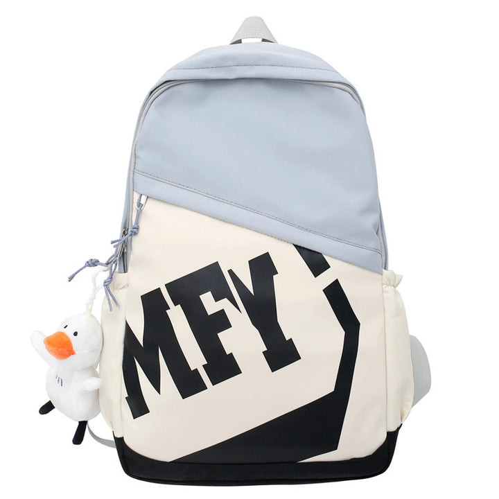 Lässiger Grafikdruck-Rucksack