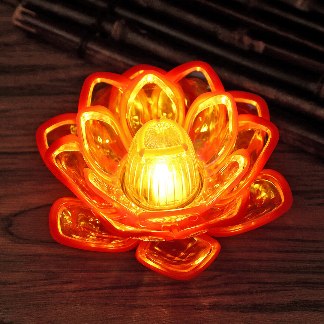 LED Lotusblumen Tischleuchte