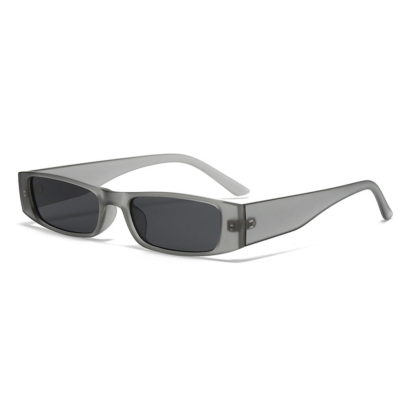 Damen moderne rechteckige Sonnenbrille mit angesagtem Design Karnz