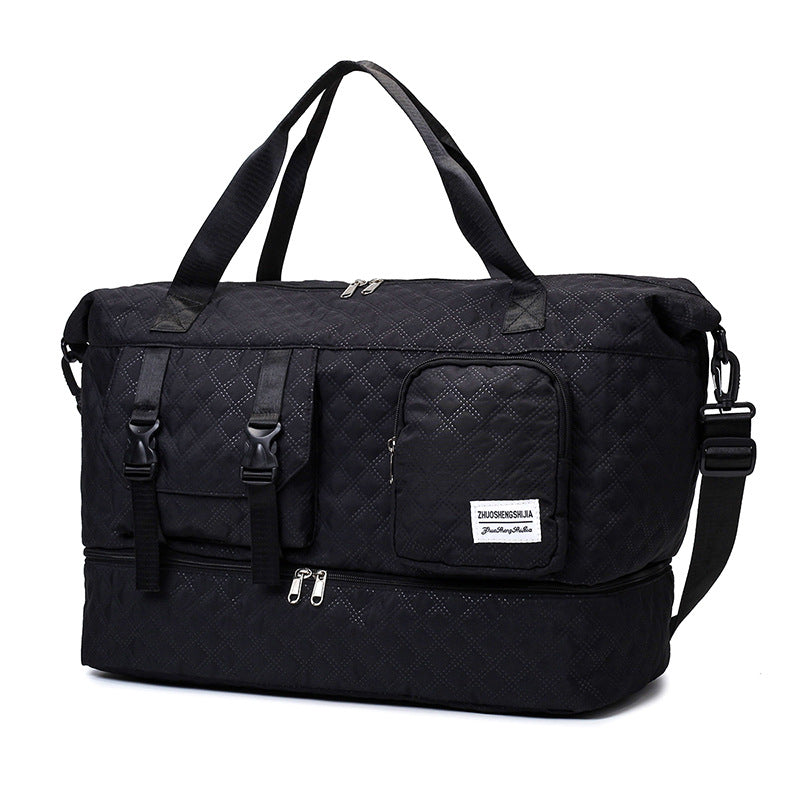 Premium gep quiltete Reisetasche