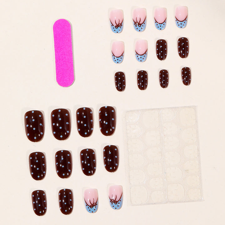 Künstlerisches Gel-Nagelkunst-Design Karnz