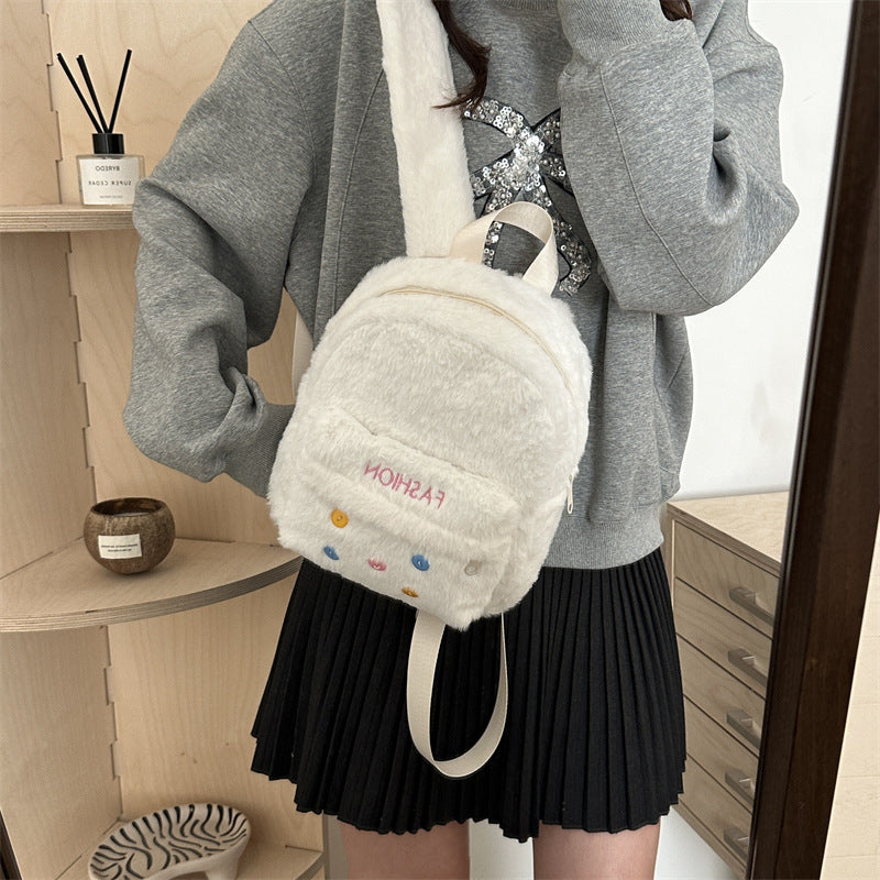 Plüsch-Rucksack mit Verspieltem Design Karnz