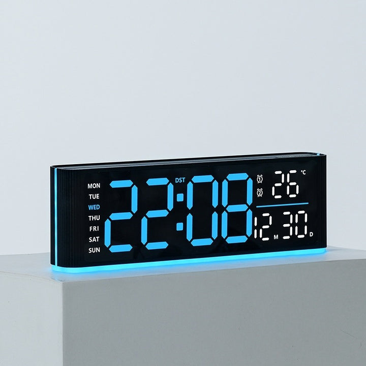 Digitaler Led-Wecker mit Temperatur- und Wochentagsanzeige Karnz