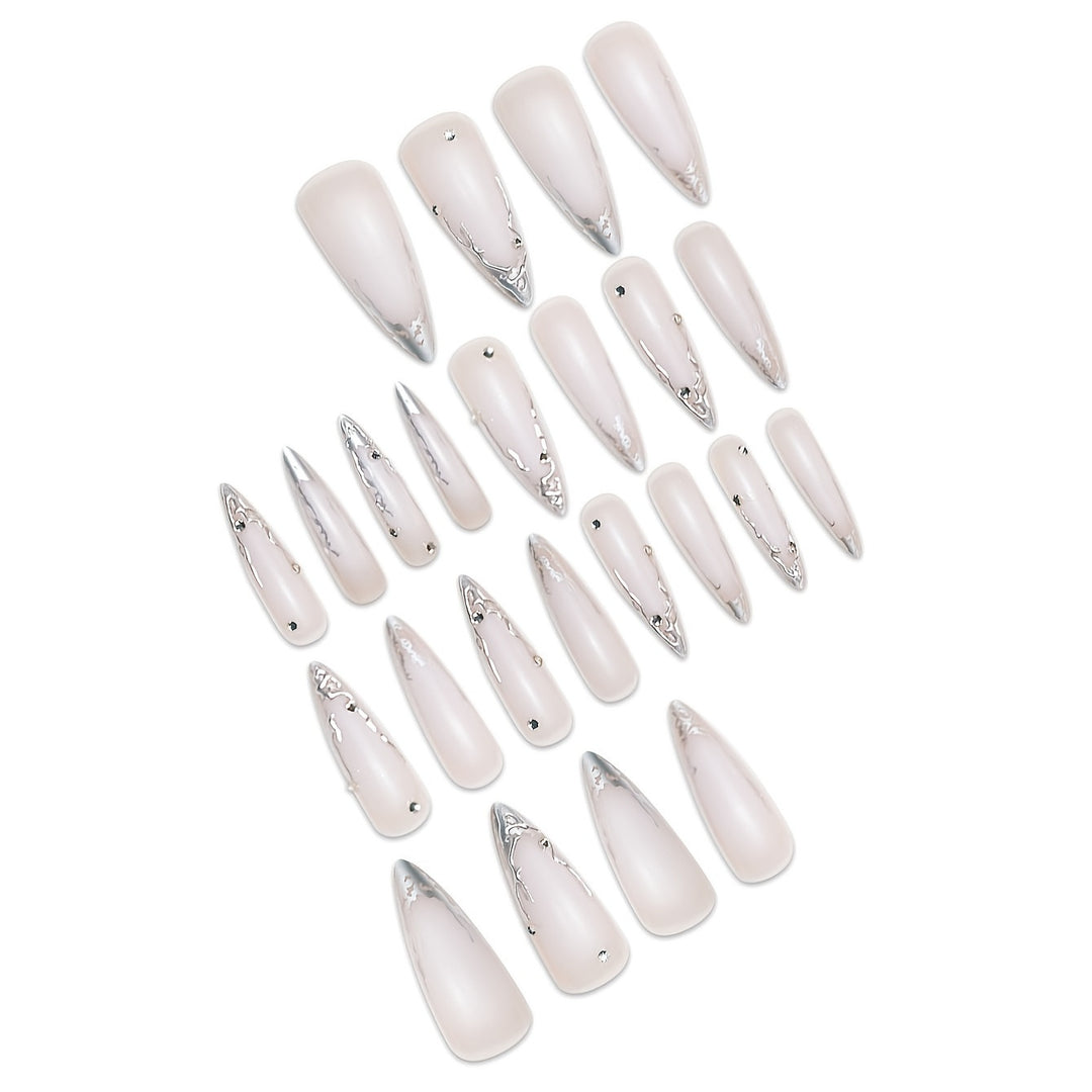 Premium Künstliche Stiletto Nagelverlängerungen Karnz