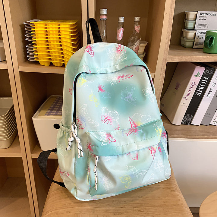 Verspielter Schmetterlingsmuster-Rucksack