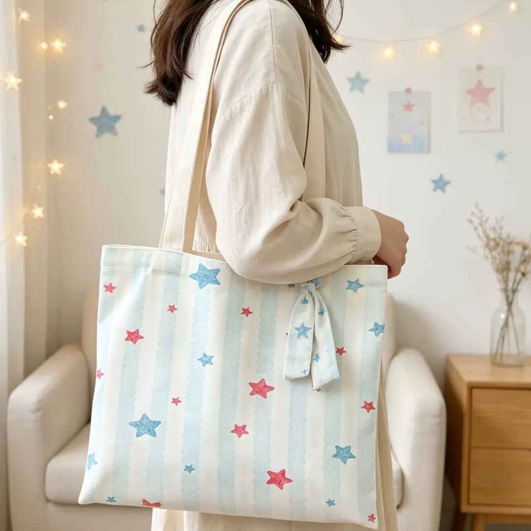 Stilvolle Sternenprint-Tasche