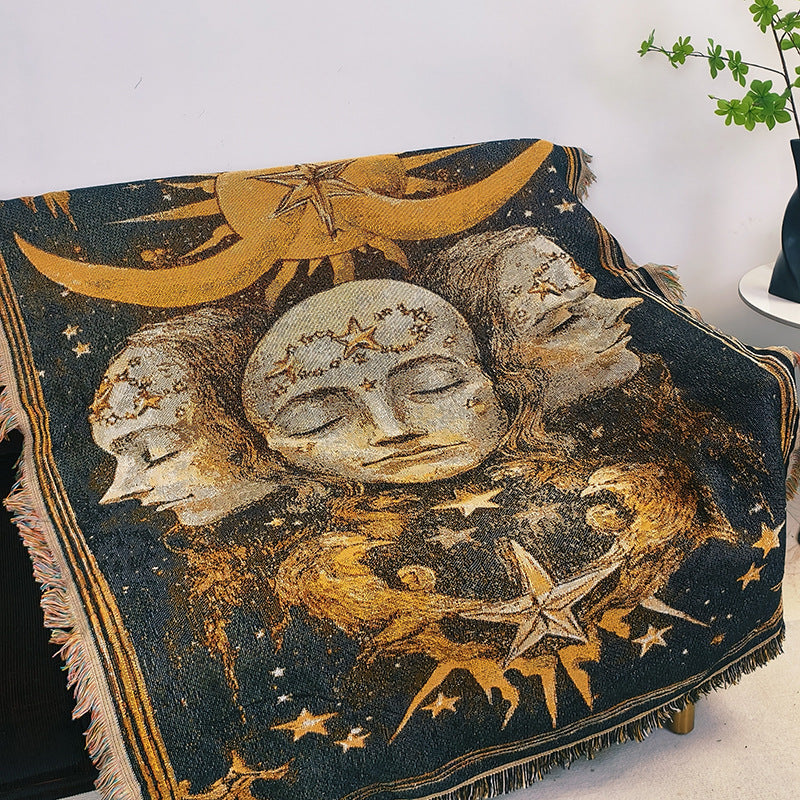 Astrologische Themen Wandteppich Decke
