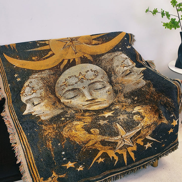 Astrologische Themen Wandteppich Decke