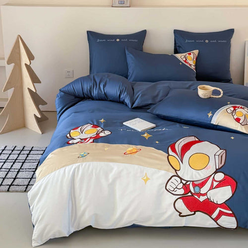 Kinder Space-Themen Bettbezug Set