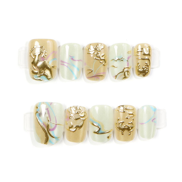 Luxus Press-On Nagelset Karnz