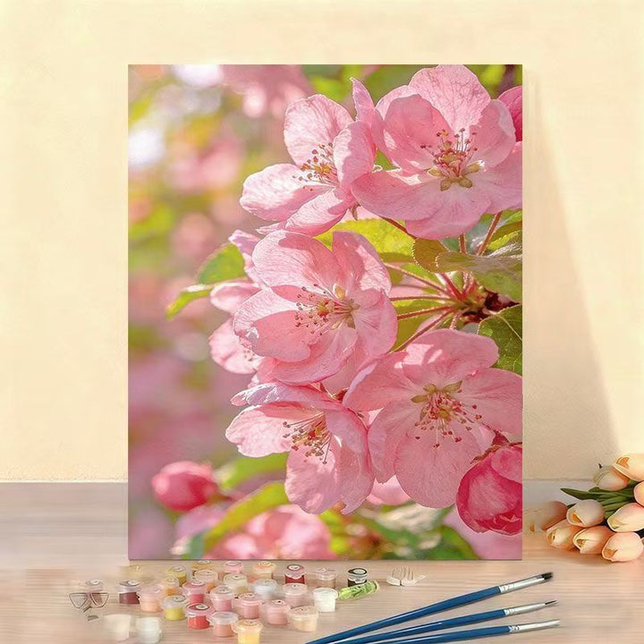 DIY Blumengemälde Leinwand-Kit Karnz