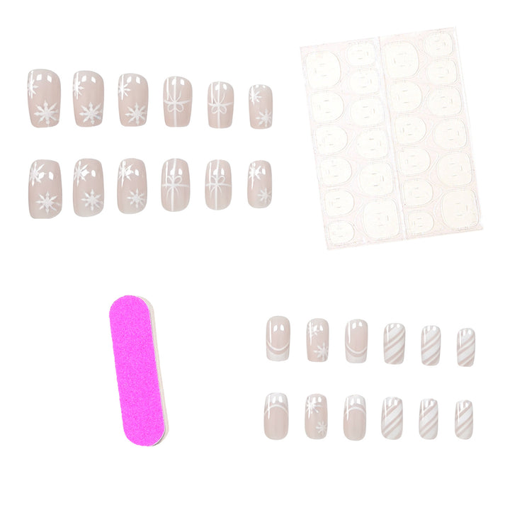 Elegante urlaubs-themed Nagelkunst Extensions Karnz
