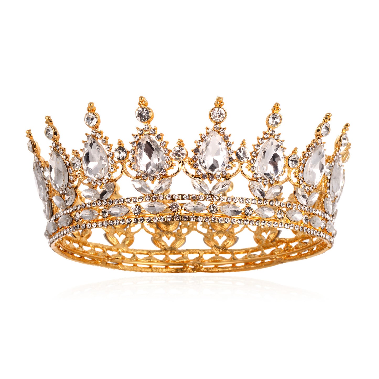 Damen Glamouröse Krone Karnz