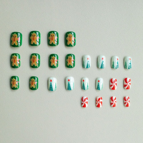 Festliches Feiertags-Themen-Nail Art Set  1790957993