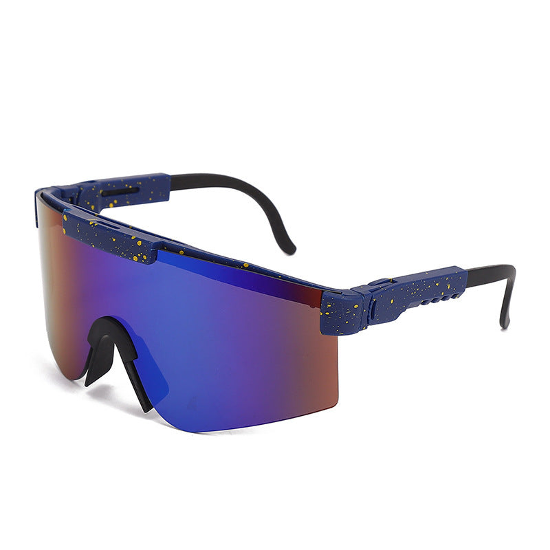 Damen Sportliche Statement-Sonnenbrille im modernen Design Karnz