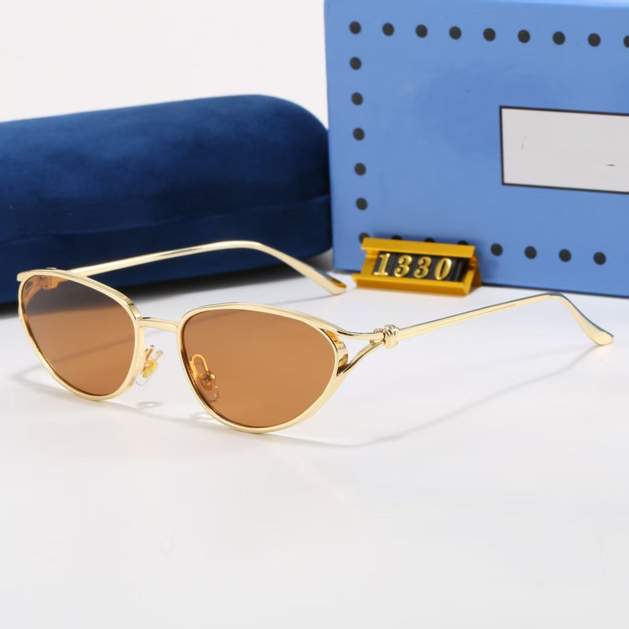 Damen elegante Cat-Eye Brille Karnz