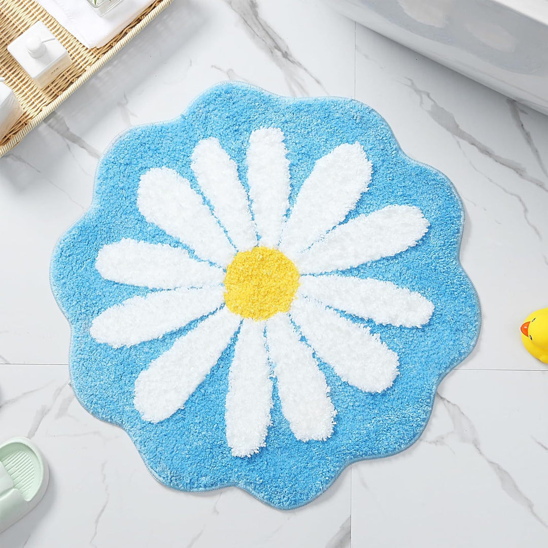 Daisy-förmige weiche Badematte