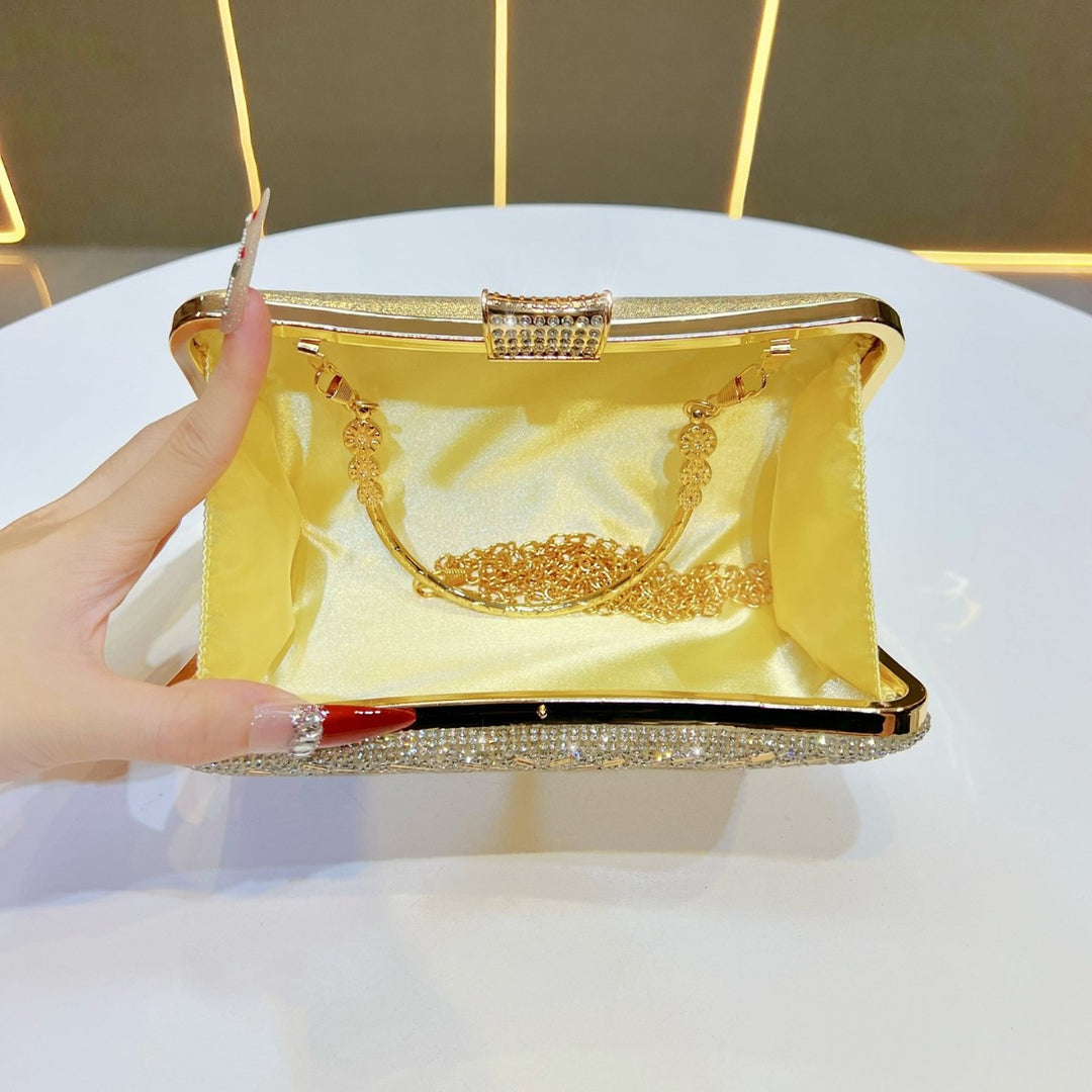 Glamouröse Strass-Besetzte Abendhandtasche