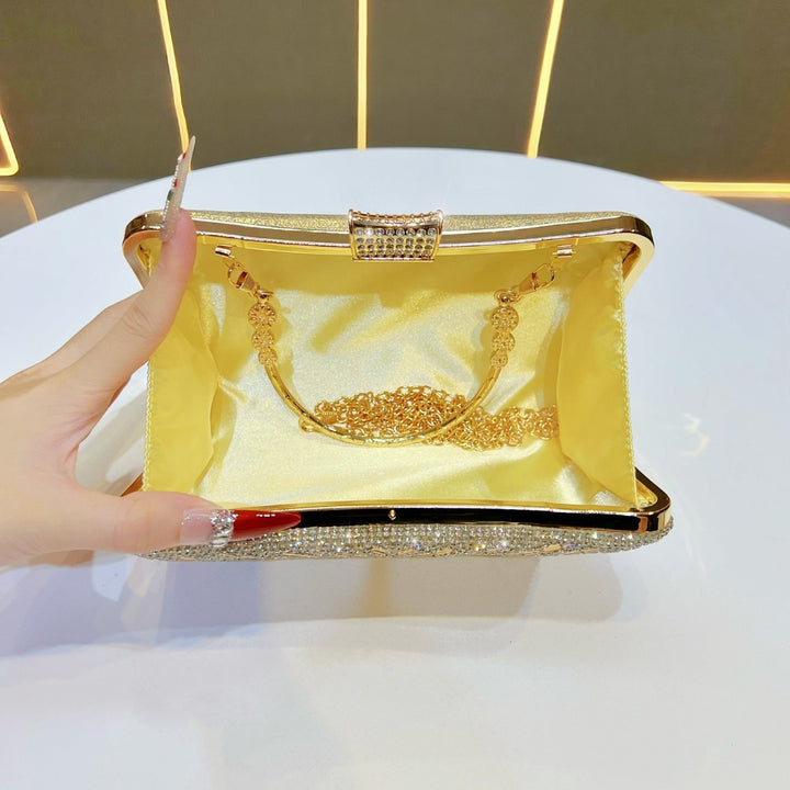 Glamouröse Strass-Besetzte Abendhandtasche