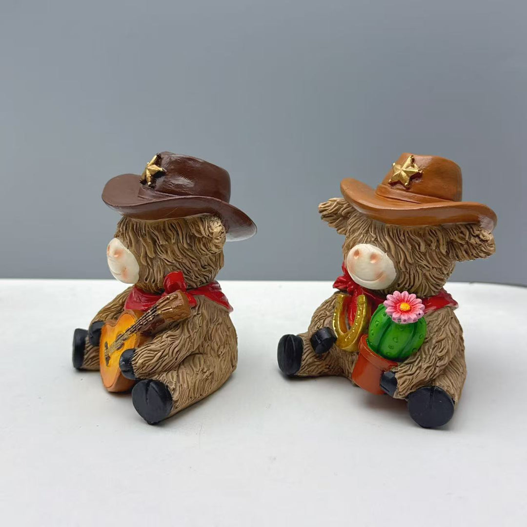 Dekorative Cowboyfigur Karnz