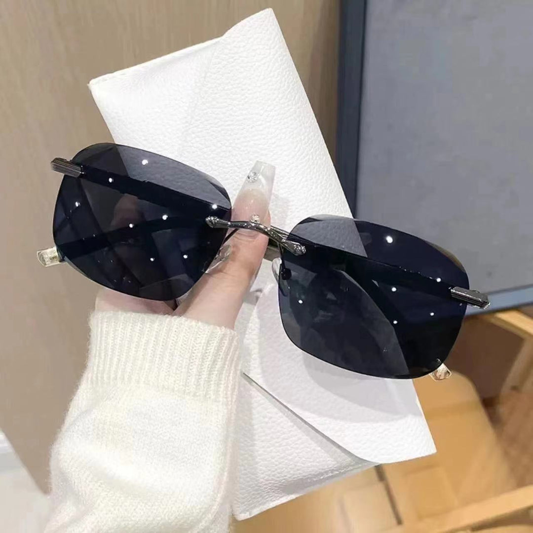Elegante Moderne Geometrische Sonnenbrille Karnz