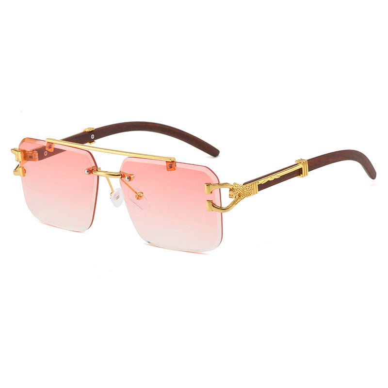 Damen exklusive Designer-Sonnenbrille mit luxuriösen Akzenten Karnz