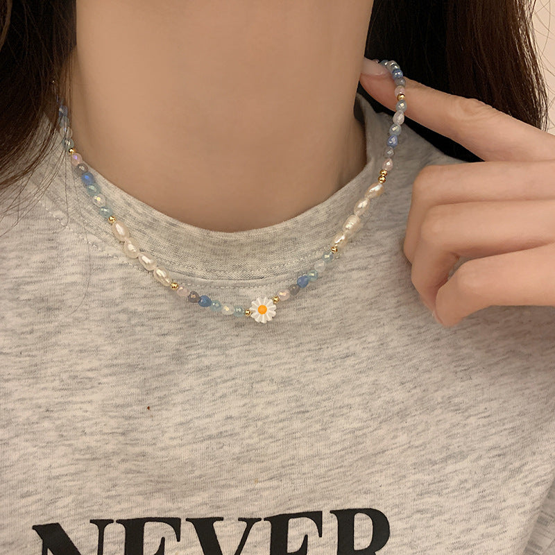 Elegante Perlenkette Karnz