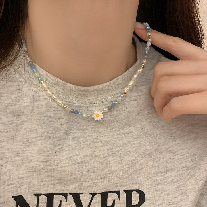 Elegante Perlenkette Karnz