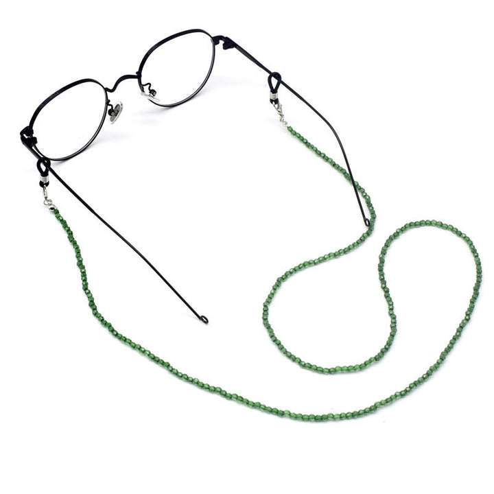 Beaded Eyewear Chain with Adjustable Fasteners Karnz