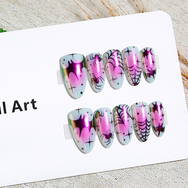 Kreatives Halloween Nagelset Karnz