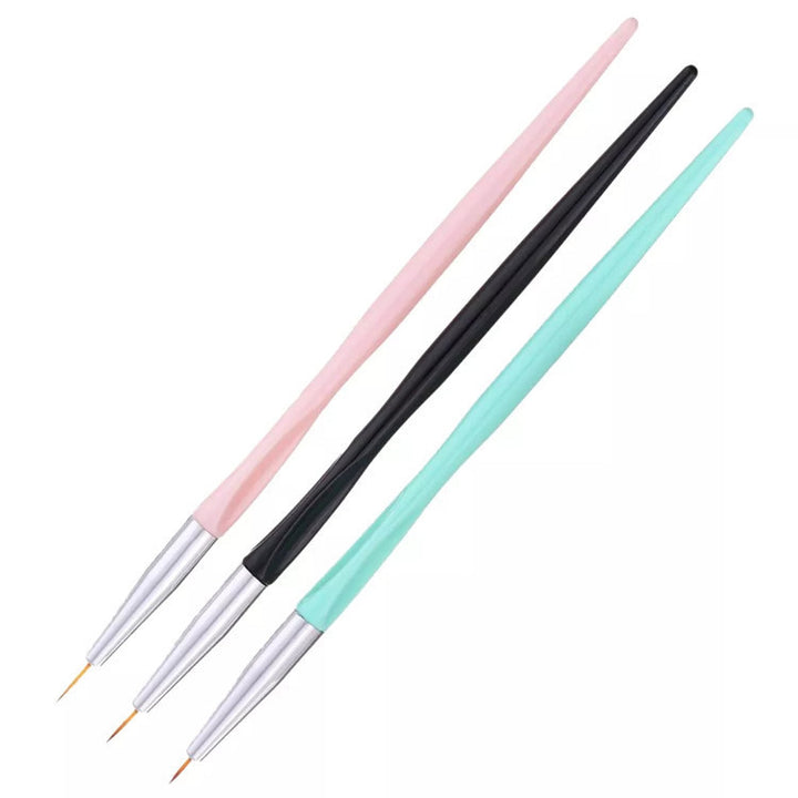 Professionelles Feindetail-Nagelkunst-Pinsel-Set Karnz