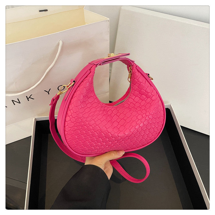 WoTextured Leder Hobo Tasche Karnz