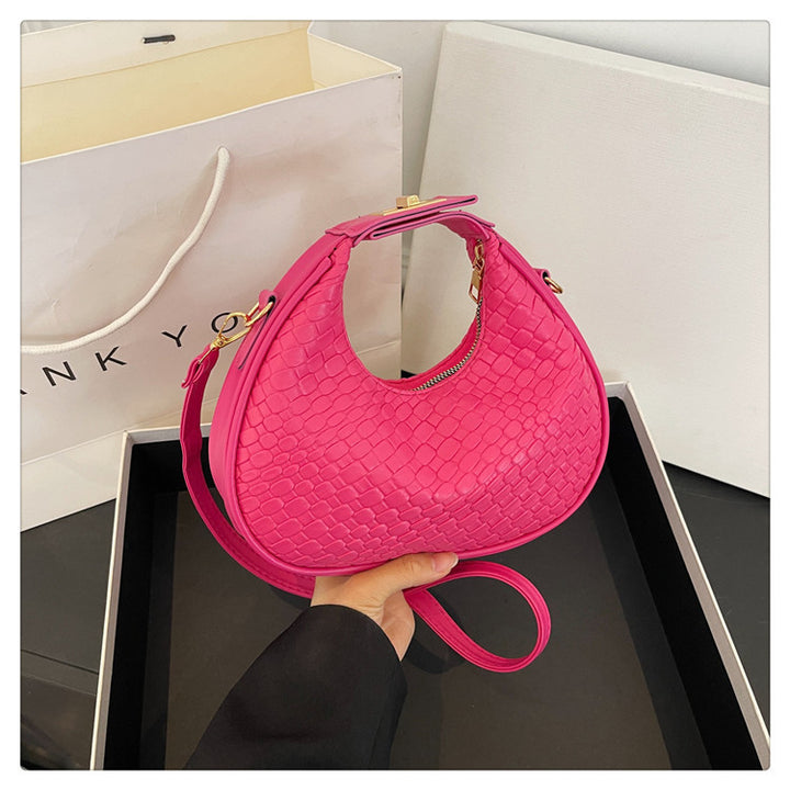 WoTextured Leder Hobo Tasche Karnz