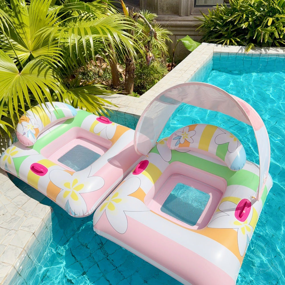 Aufblasbarer Sonnenschirm Pool Liegestuhl Karnz