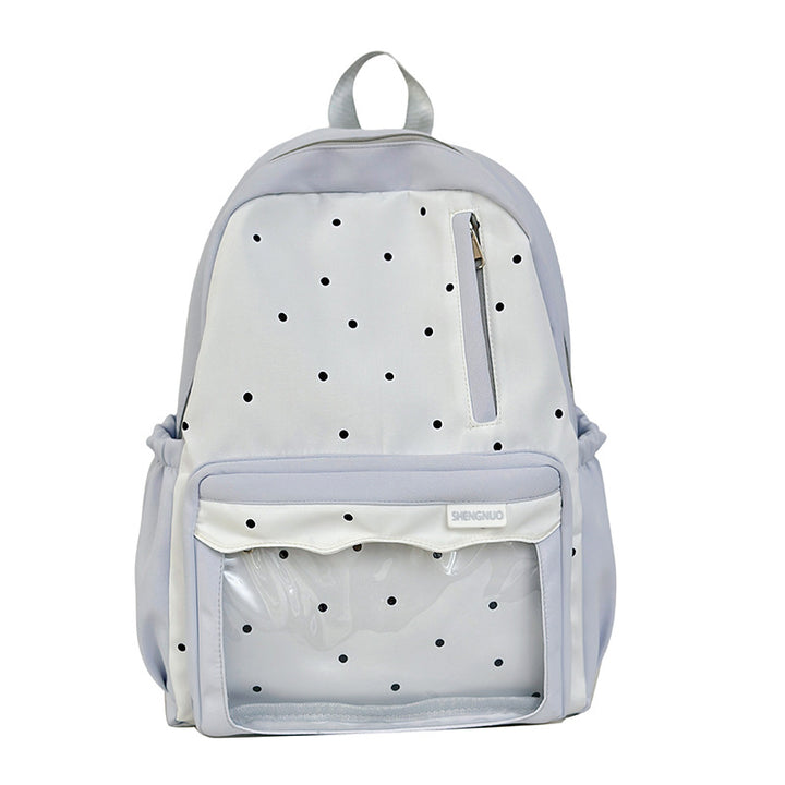 Trendige gepunktete Schul-Rucksack