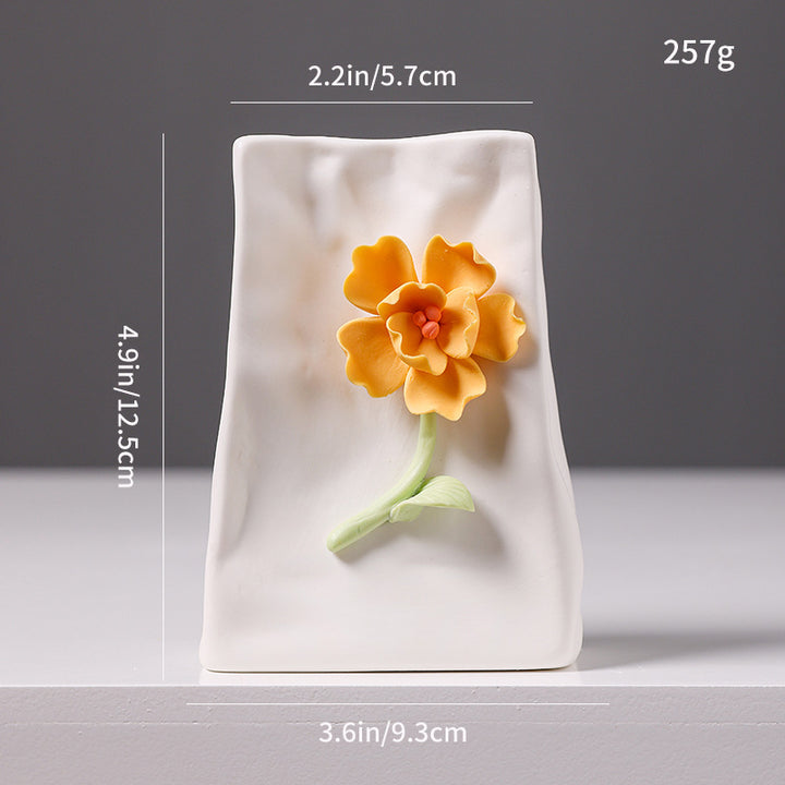 Dekorative Florale Skulptur