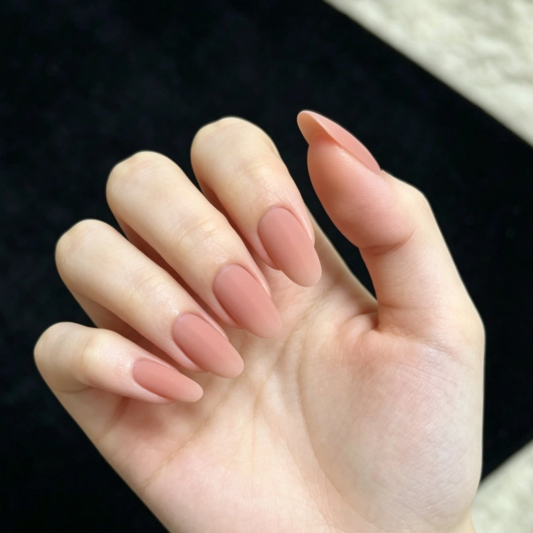 Künstlerisches vom Ozean inspiriertes Press-On Nageldesign Karnz
