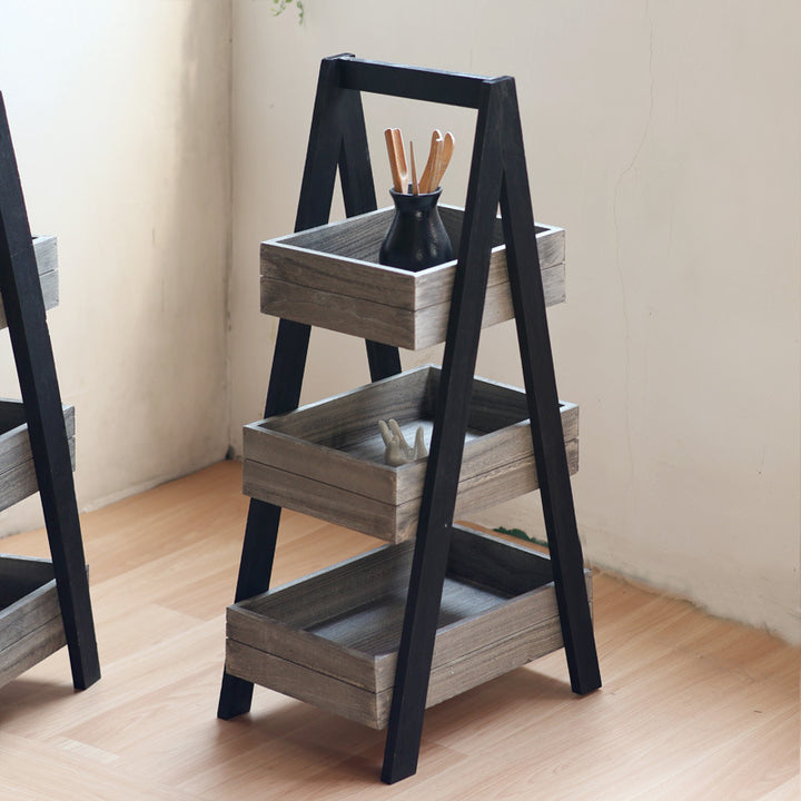 Dreitüriger Holzablage mit modernem Design Karnz